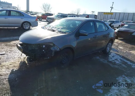 2019 Toyota Corolla Le z USA, uszkodzony, nr VIN 2T1BURHEXKC197463